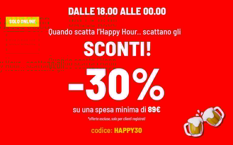 30% spesa minima 89&euro;